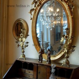 Round Wall Mirror Rustic Metal Mirror Buy Wall Mirrors Online At Low Prices