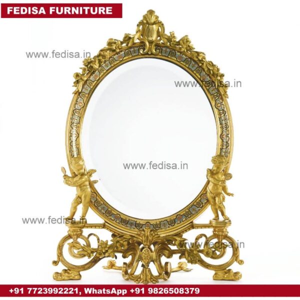 Bathroom Mirror With Shelf Brass Wall Mirror At Low Prices In India