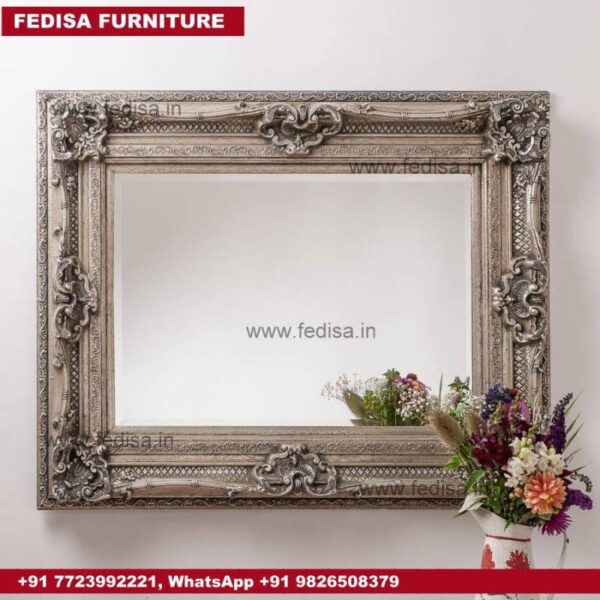 Wooden Mirror Gold Metal Mirror At Low Prices In India