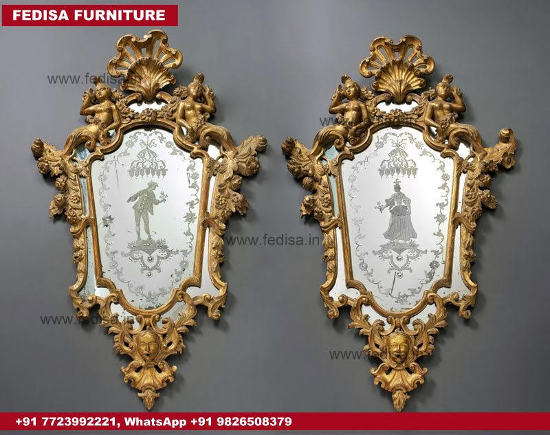 Rectangle Mirror Huge Gold Mirror At Low Prices In India