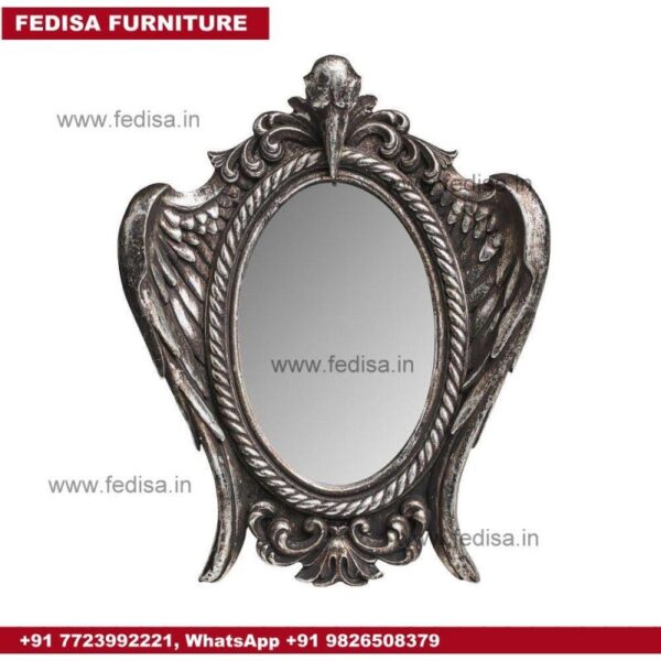 Large Bathroom Mirror White And Gold Mirror At Low Prices In India
