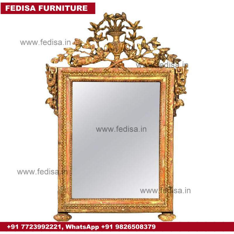 Wooden Mirror Antique Gold Wall Mirror At Low Prices In India