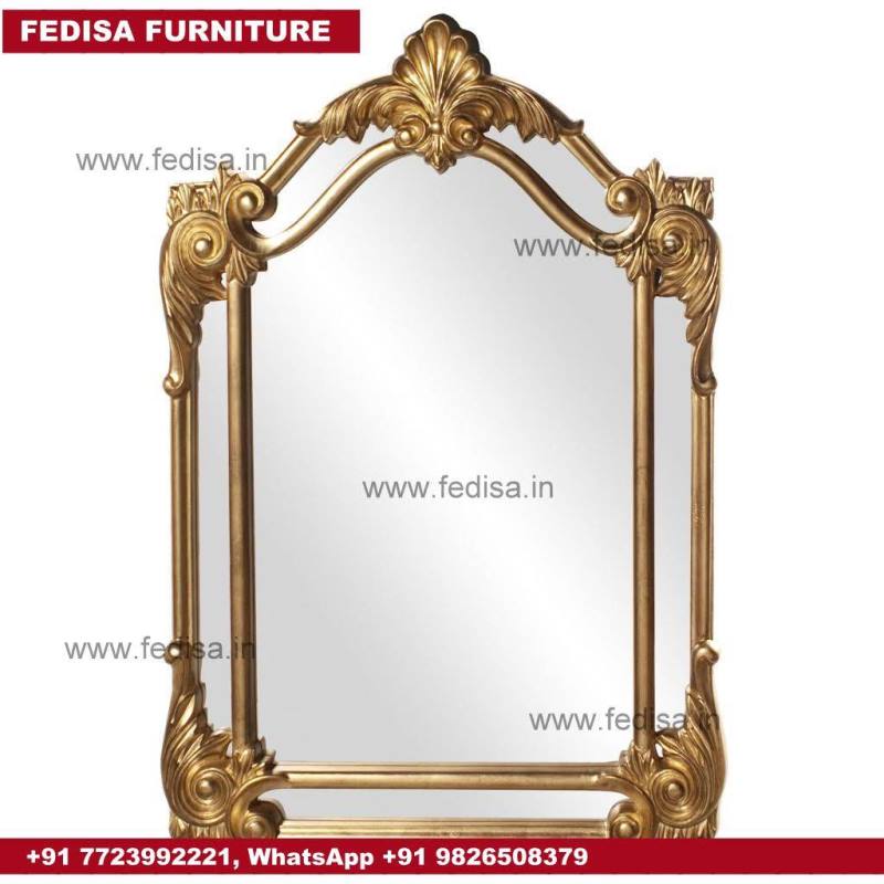 Large Bathroom Mirror Brass Makeup Mirror At Low Prices In India