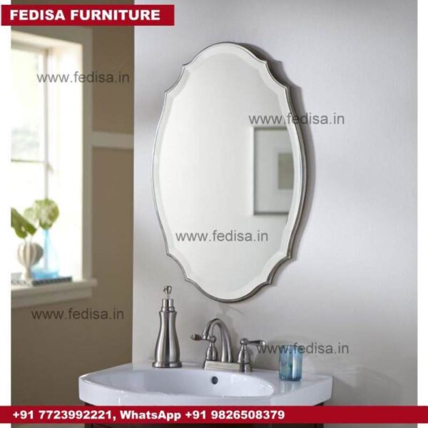 Wooden Mirror Large Round Mirror 40 Inch At Low Prices In India