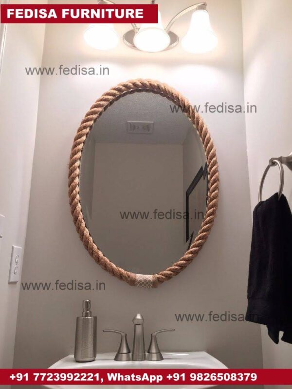 Round Bathroom Mirrors Wrought Iron Mirror Frame At Low Prices In India