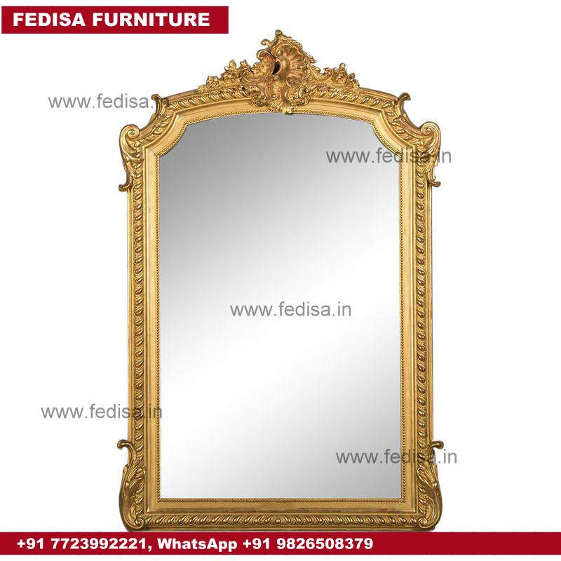 Hanging Mirror Dark Wood Round Mirror At Low Prices In India