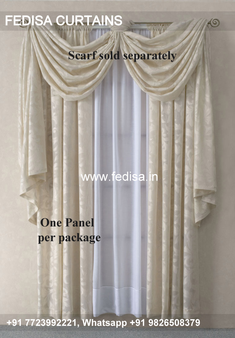 Two Colour Curtain Design Short Window Curtains Window Parda