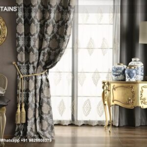 Curtain Designs For Large Windows Dark Grey Curtains Geometric Curtains