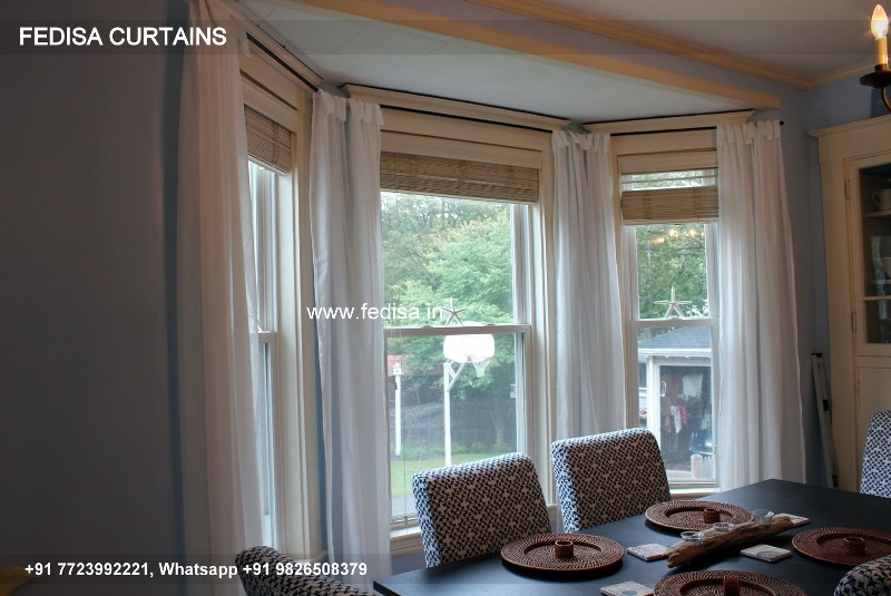 Blue Floral Kitchen Curtains Wave Curtains String Curtains