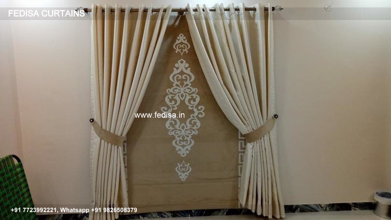 White Parda For Decoration Acoustic Curtains Bed With Curtains