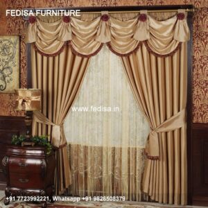 Large Flower Print Curtains Custom Drapes Unicorn Curtains