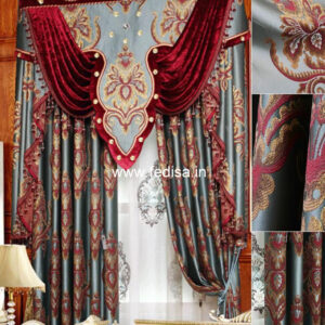 Discount Designer Curtain Fabric Wave Curtains String Curtains