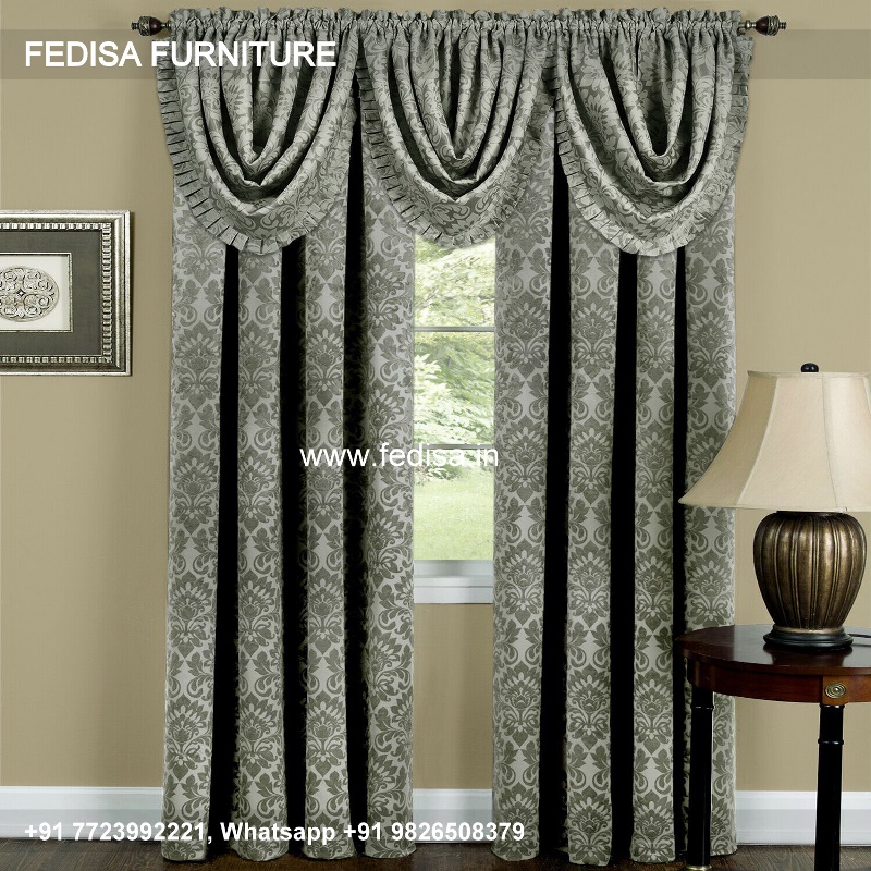Heart Print Curtains Short Window Curtains Window Parda