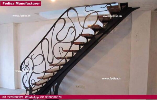 Industrial Steel Staircase Brushed Steel Handrails For Stairs Steel Fabricated Stairs Stainless Steel Hand Railing For Stairs