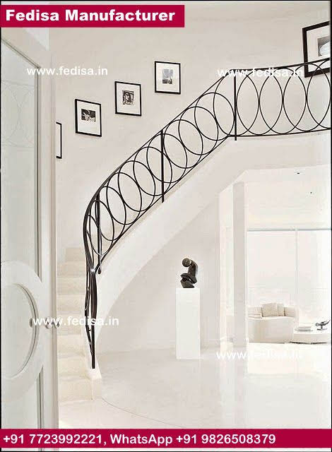 Staircase Handrails Steel With Glass Metal Stairs Inside House Steel Spiral Staircase Price Premade Steel Stairs