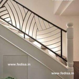 Metal Stair Frame 3 Step Wooden Stairs Wood And Metal Banister Modern Wooden Balustrades