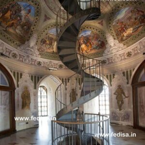 Ss Staircase Railing Ash Wood Stairs Wooden Stair Frame Bare Wood Stairs