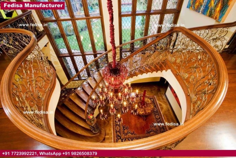 Steel Stair Balustrade Spiral Staircase Landing Interior Spiral Staircase Metal Spiral Staircase For Sale