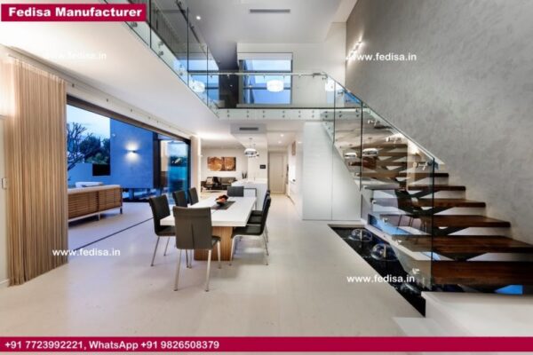 Stairs Stainless Steel Railings Starcase Enterprises Staircase Front Elevation Staircase Flooring