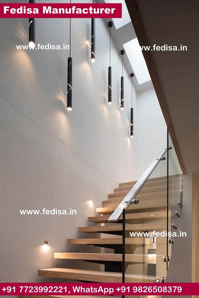 Steel Cable Stair Railing Stair Railing Glass Panel Black Glass Staircase Indoor Glass Stair Railings