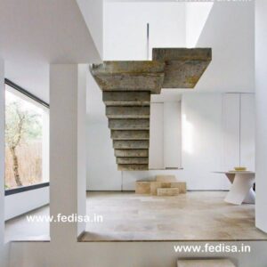 Modern Steel Staircase Stair Iron Custom Metal Stairs Horizontal Iron Stair Railing