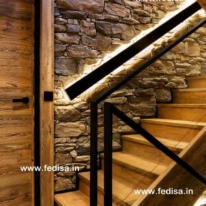 Steel And Glass Staircase Custom Iron Spiral Stairs Outdoor Metal Hand Railing For Stairs Simple Metal Stair Railing
