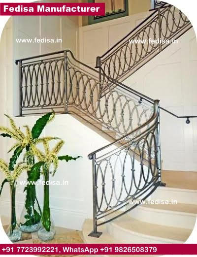 Exterior Steel Stairs Simple Metal Stair Railing Victorian Spiral Staircase For Sale Forged Iron Stair Railings