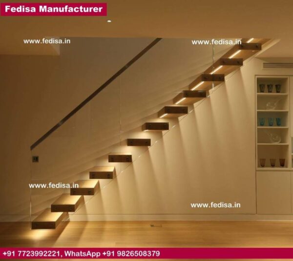 Stainless Steel Handrails For Stairs Metal Tube Stair Railing Brushed Steel Handrails For Stairs Steel Fabricated Stairs
