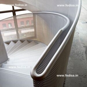 Metal Spiral Staircase Outdoor Wooden Staircase With Glass Panels Glass Staircase Installation Glass Finials For Stair Posts