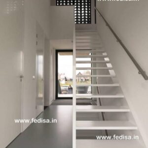 Metal Stair Fabricators Near Me Glass Tread Staircase Glass Fence Stairs Wooden Railing For Stairs With Glass