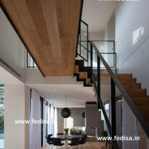 Steel Glass Staircase Wood Stair Railing Wooden Spiral Staircase Wooden Banister