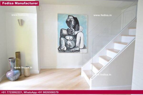 Structural Steel Stairs Metal Floor Plate Stairs Stainless Steel And Glass Staircase Custom Steel Stairs