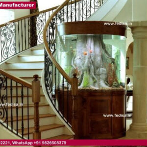 Metal Staircase Manufacturers Stair Railing Glass Panel Black Glass Staircase Indoor Glass Stair Railings