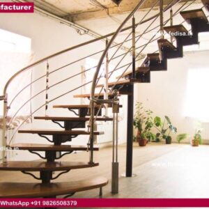 Round Steel Stairs Simple Wooden Stairs Wooden Spiral Staircase For Sale Modern Wood Staircase Railing