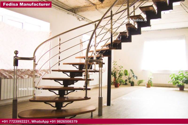 Round Steel Stairs Simple Wooden Stairs Wooden Spiral Staircase For Sale Modern Wood Staircase Railing