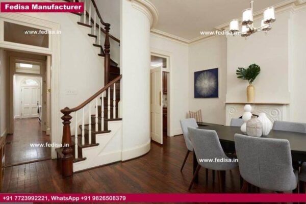 Steel Spiral Staircase Bare Wood Stairs Concrete Stairs With Wood Ready Made Wooden Stairs