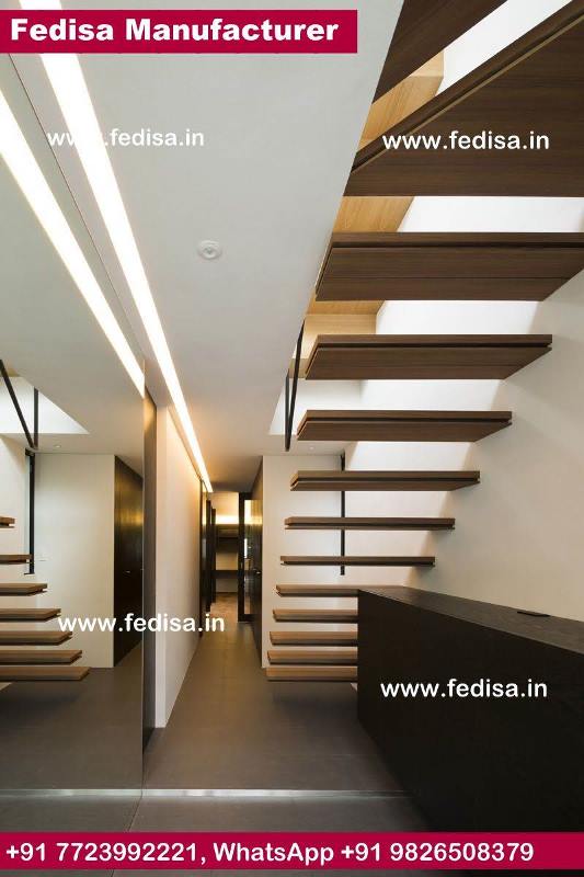 Metal Stair Fabrication Custom Wood Stair Railing Wood Slat Staircase Wood Stair Manufacturers Near Me