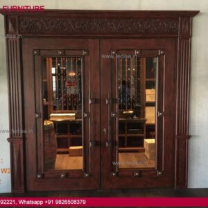Simple Pooja Room Door Design, Sunmica Gate Top 100 Wooden Door Design Ideas
