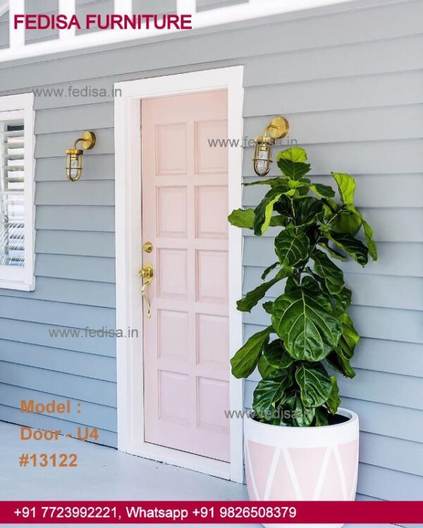 Teak Wood Main Door Designs For Houses, Panel Palla Design Top 50 Modern Wooden Main Door Designs