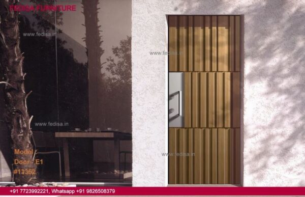 Pooja Room Door Designs In Plywood, Double Door Main Gate Top 50 Modern Wooden Main Door Designs