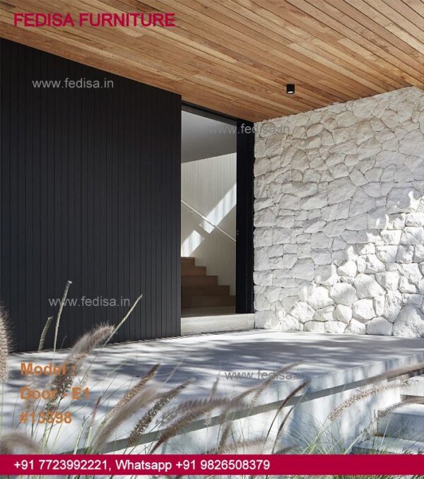 Stainless Steel Door Design, Wooden Main Double Door Design Top 50 Modern Wooden Main Door Designs
