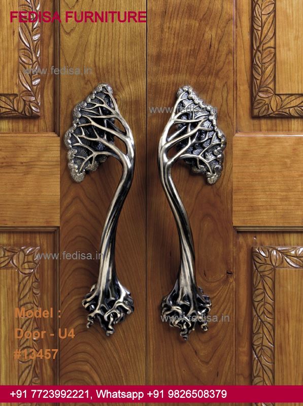 Teak Wood Main Door Designs For Houses, Simple Grill Gate Top 50 Modern Wooden Main Door Designs