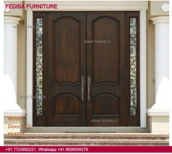 Iron Double Door Design, Fresh Door Design Top 50 Modern Wooden Main Door Designs
