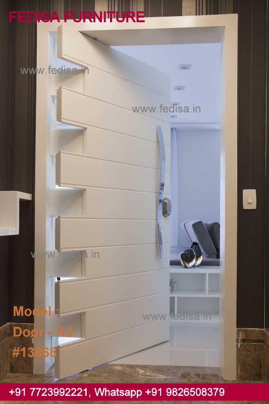 Flush Door Designs With Mica, Main Gate Interior Design Top 50 Modern Wooden Main Door Designs