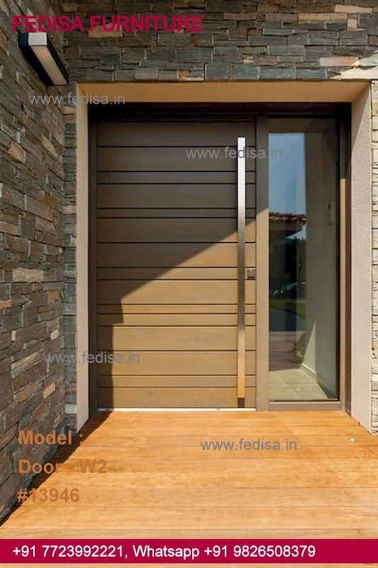 New Main Double Door Design 2177, Main Door God Design Top 50 Modern Wooden Main Door Designs