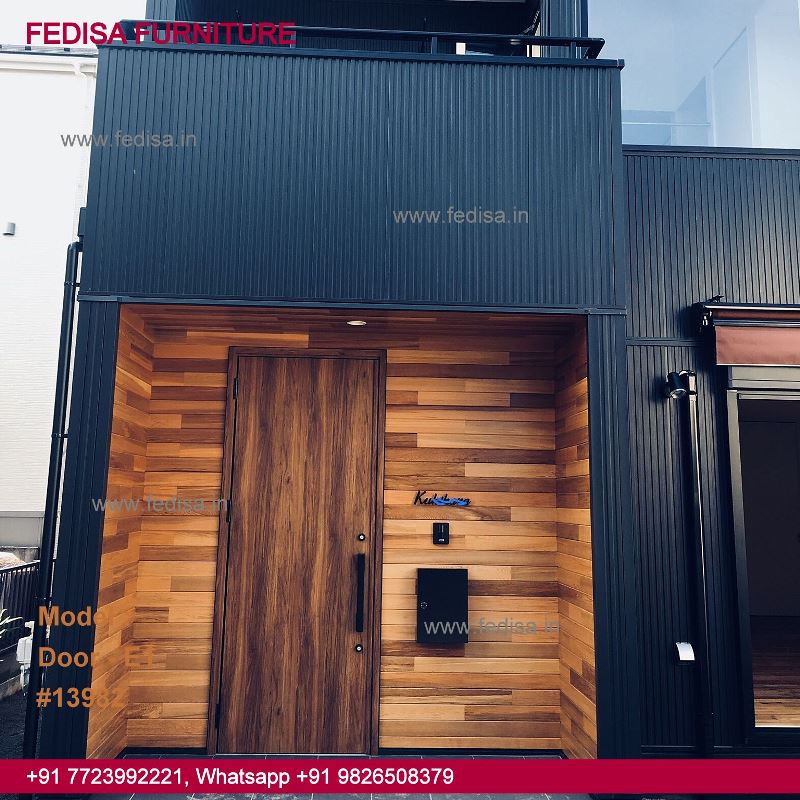 Teak Wood Main Door Designs For Houses, Pooja Room Door Bell Design Top 50 Modern Wooden Main Door Designs