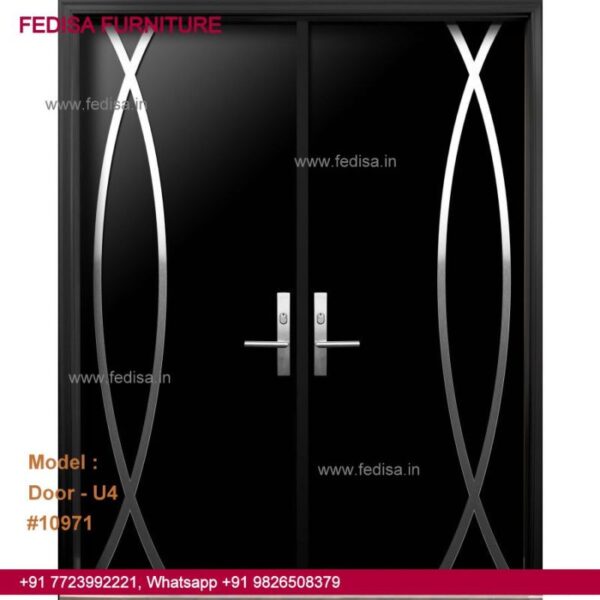 New Main Double Door Design 2185, Stylish Main Door Design Top 50 Modern Wooden Main Door Designs