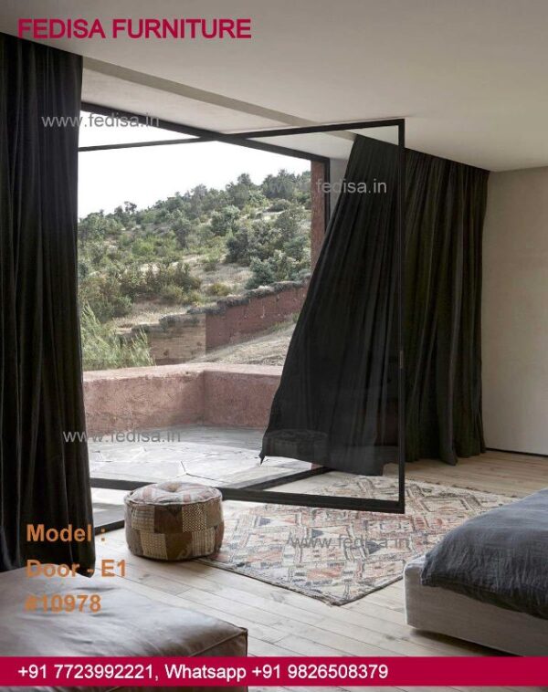 New Main Double Door Design 2186, Iron Door Chokhat Design Top 50 Modern Wooden Main Door Designs