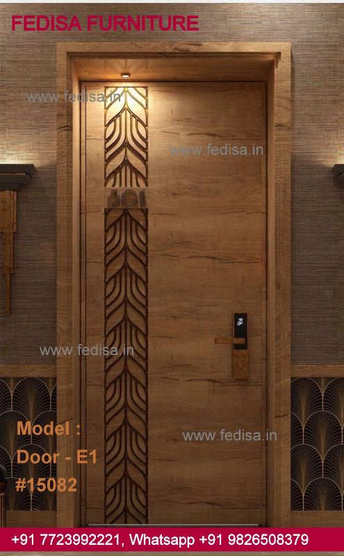 Board Door Design, Iron Double Door Design Top 50 Modern Wooden Main Door Designs
