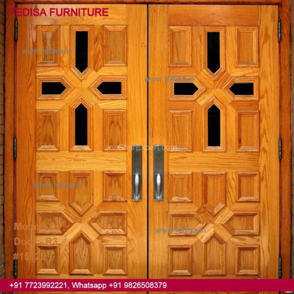 Simple Wooden Door Design, Safety Door Designs For Flats Top 50 Modern Wooden Main Door Designs